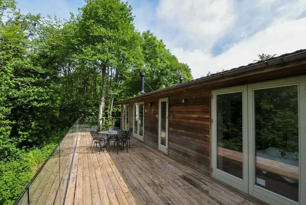 Decked area at 14 Stonerush Valley