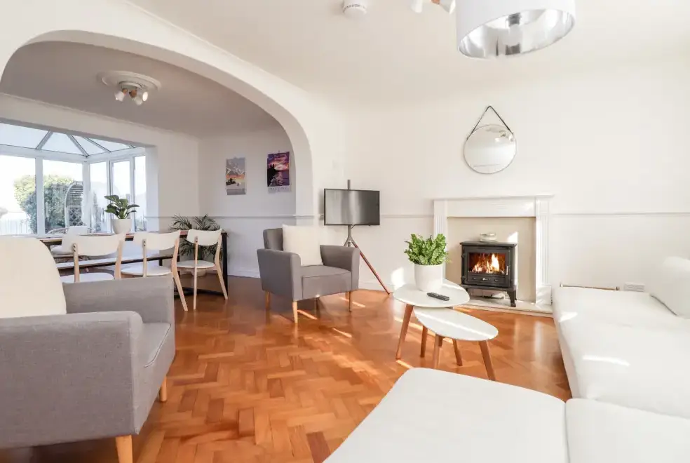 Open plan living area at 17 St. Magnus Close