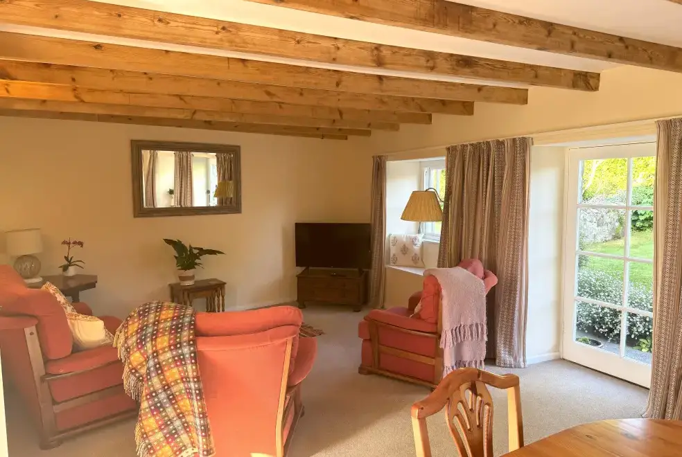 Lounge at  2 Barlowenath Cottages