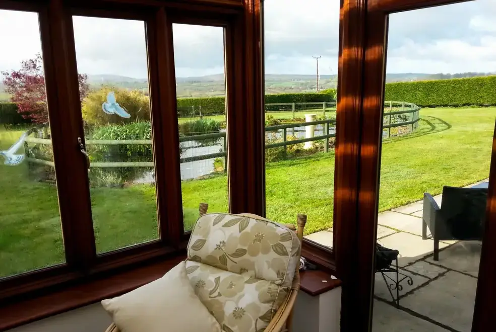 Countryside views at 2 Bedroom Polyphant Rural Retreat 