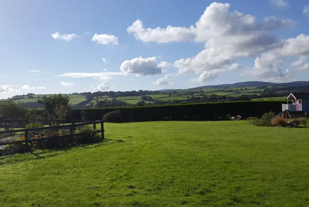 Countryside views at 2 Bedroom Polyphant Rural Retreat 