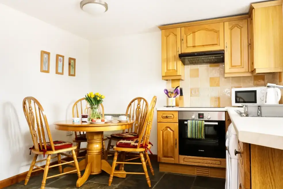 Kitchen/diner at 2 Bedroom Polyphant Rural Retreat 
