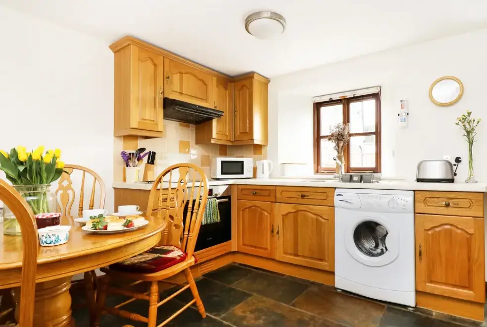 Kitchen/diner at 2 Bedroom Polyphant Rural Retreat 