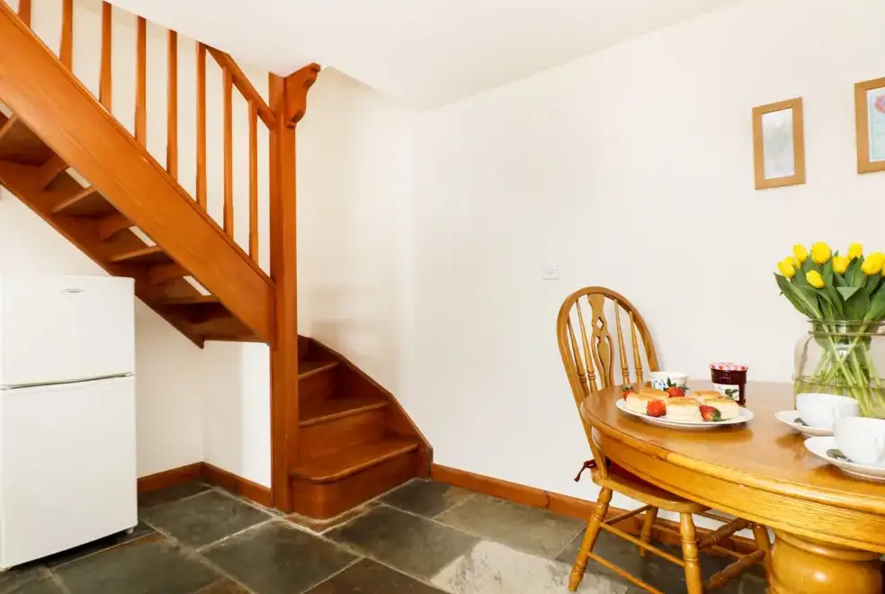 Kitchen/diner at 2 Bedroom Polyphant Rural Retreat 