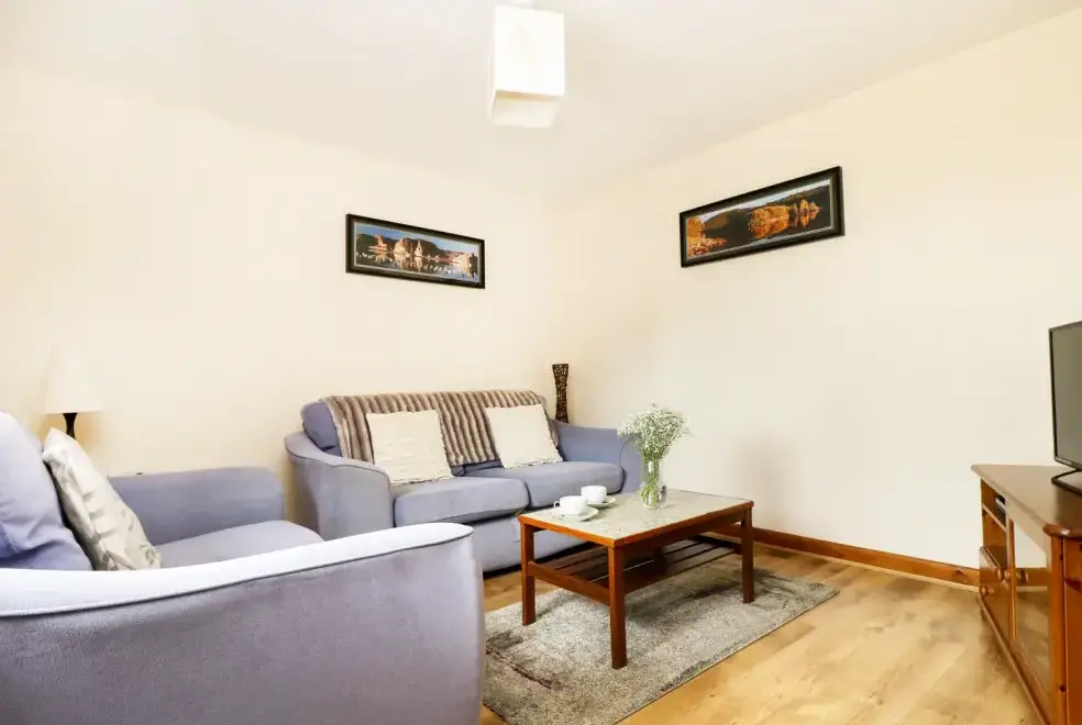 Lounge at 2 Bedroom Polyphant Rural Retreat 