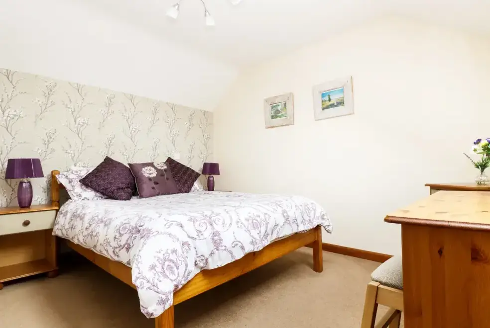 Bedroom at 2 Bedroom Polyphant Rural Retreat 