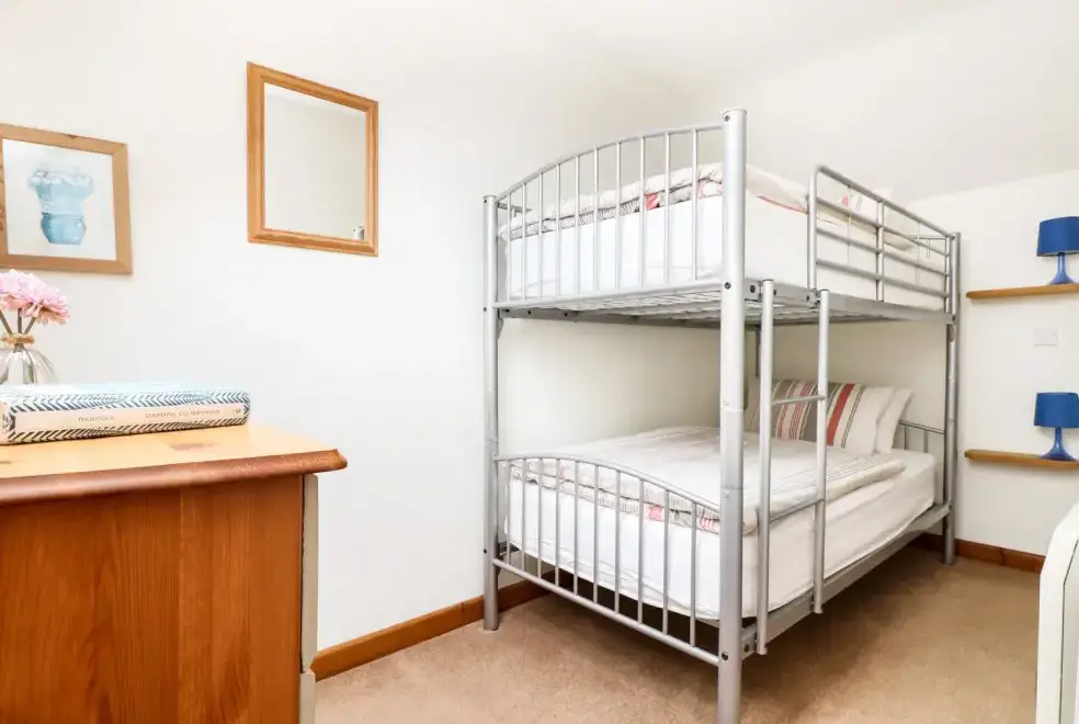 Bedroom at 2 Bedroom Polyphant Rural Retreat 