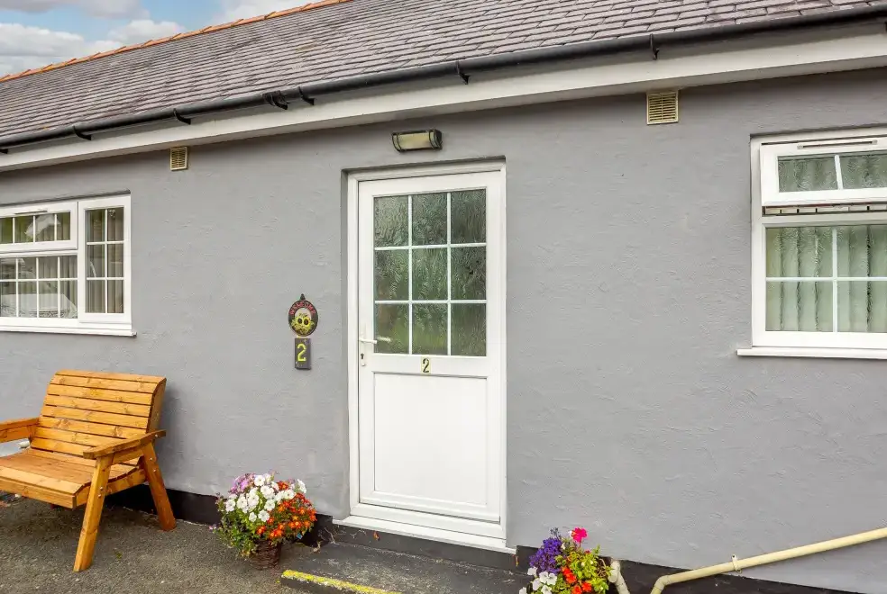 2 Black Horse Cottage, North Wales , from the outside