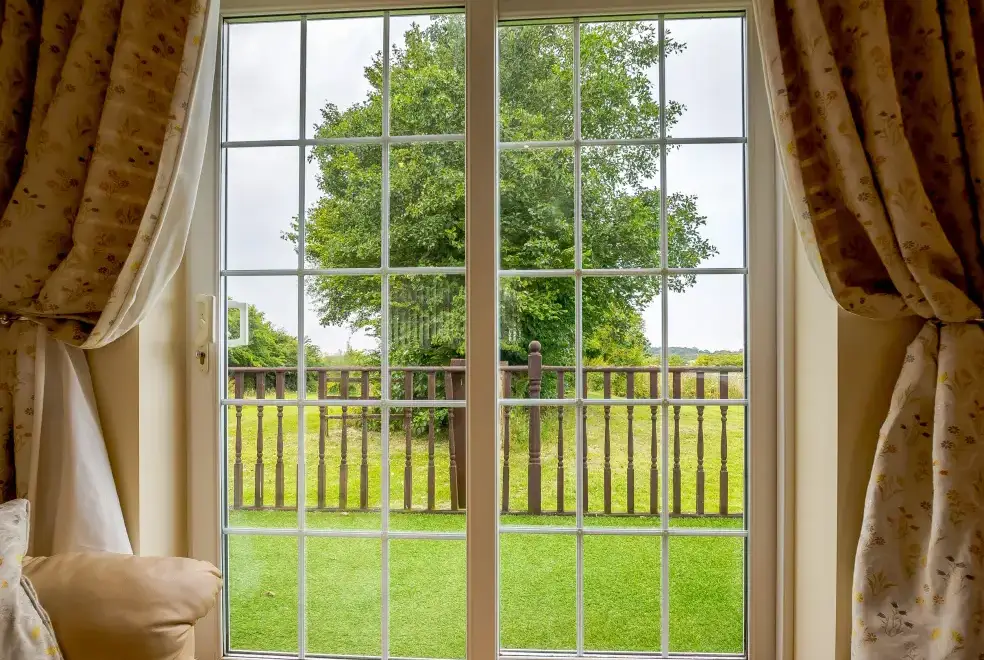 Countryside views at 2 Black Horse Cottage, North Wales 