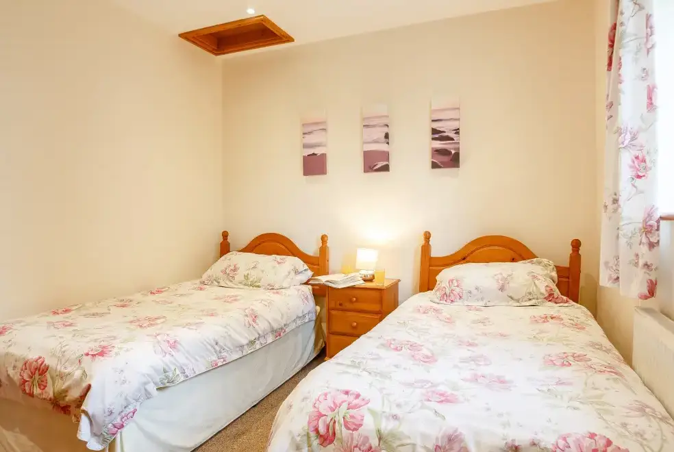 Bedroom at 2 Black Horse Cottage, North Wales 