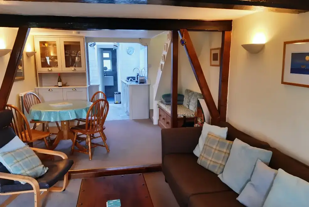 Lounge at 2 Hope Cottages