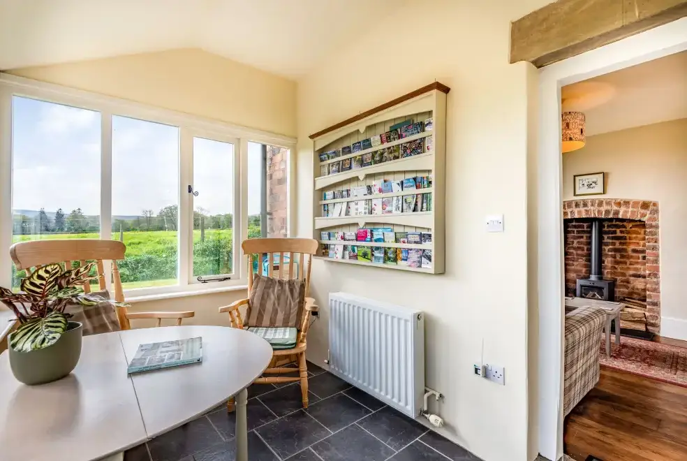 Conservatory at 2 Siluria Cottage