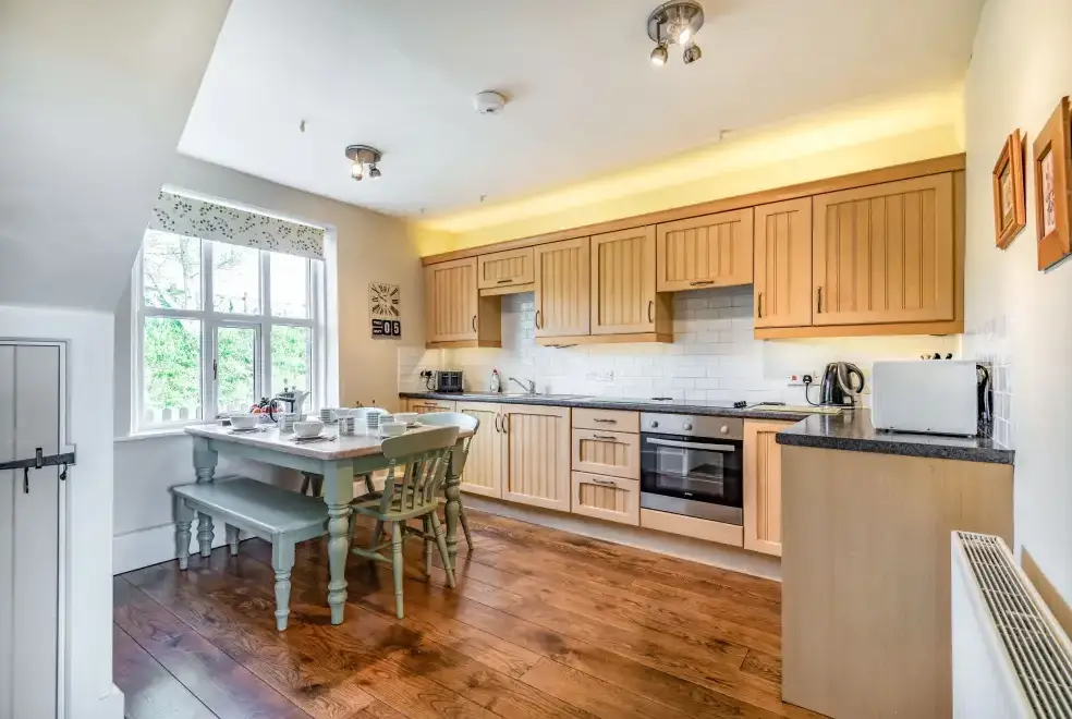 Kitchen/diner at 2 Siluria Cottage