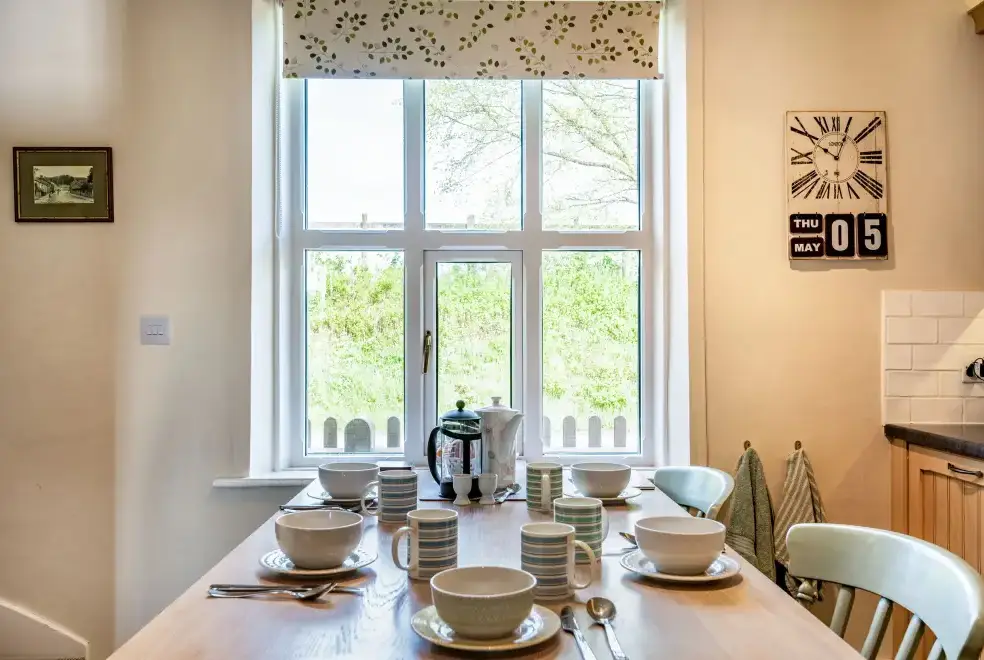 Kitchen/diner at 2 Siluria Cottage