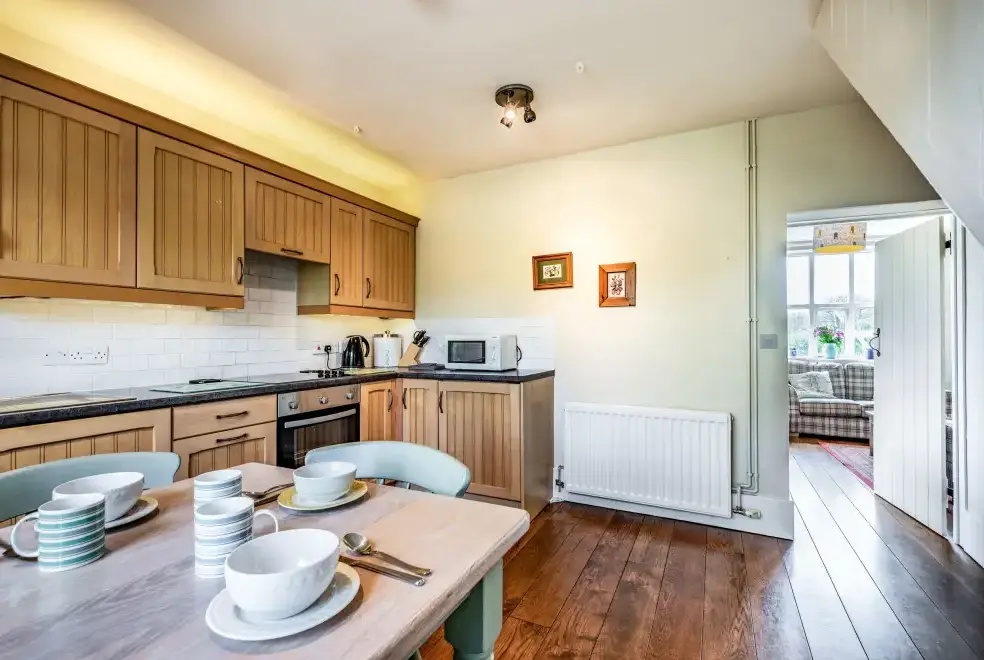 Kitchen/diner at 2 Siluria Cottage