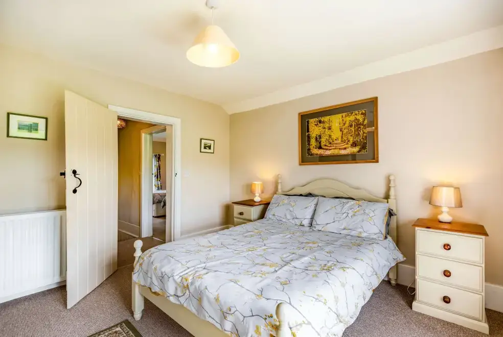 Bedroom at 2 Siluria Cottage