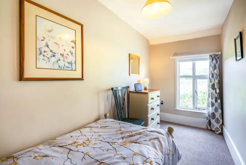 Bedroom at 2 Siluria Cottage