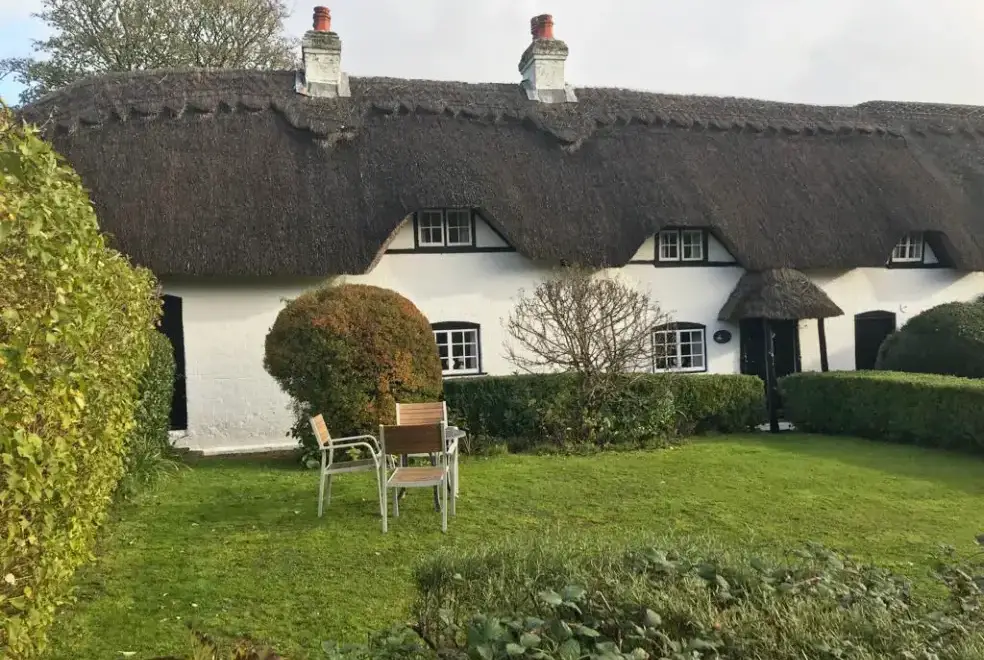 Garden at 2 Swan Green Cottages