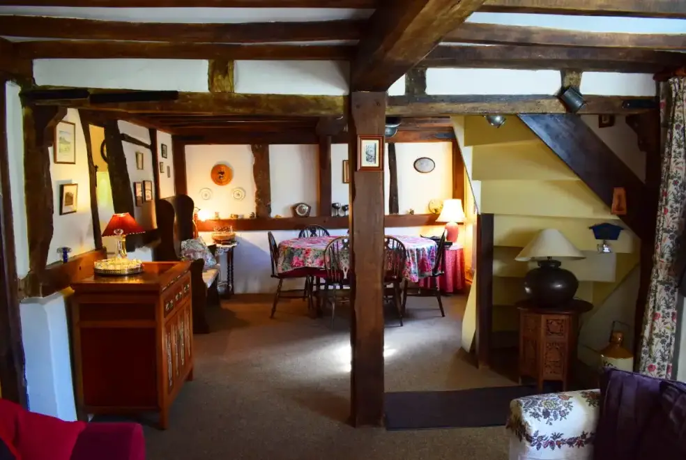 Lounge at 2 Swan Green Cottages