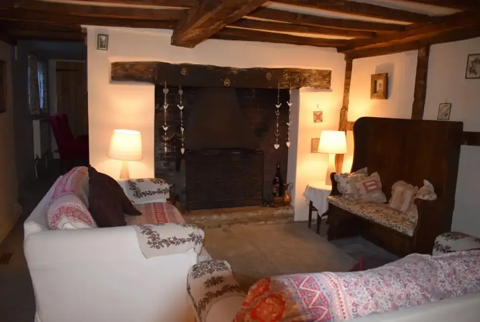 Lounge at 2 Swan Green Cottages