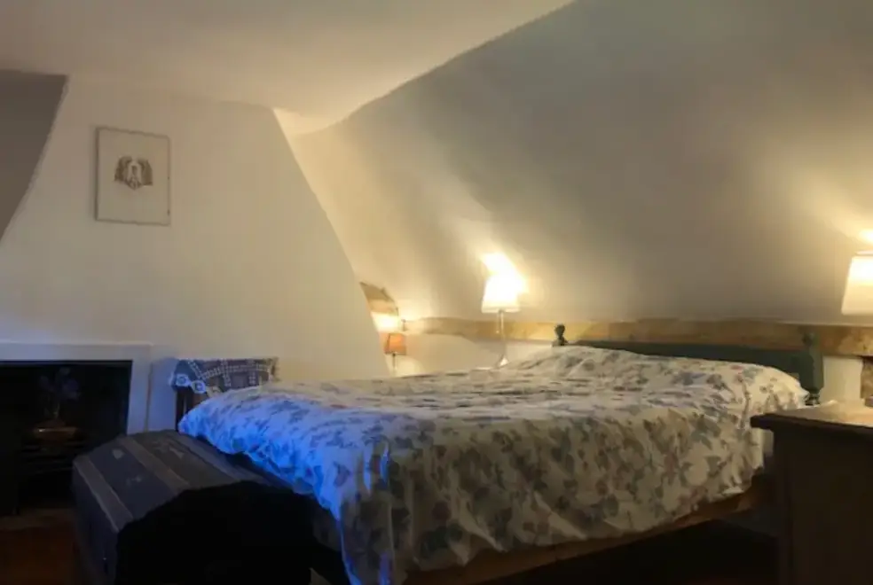 Bedroom at 2 Swan Green Cottages