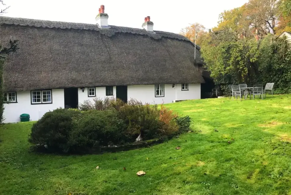 Garden at 2 Swan Green Cottages
