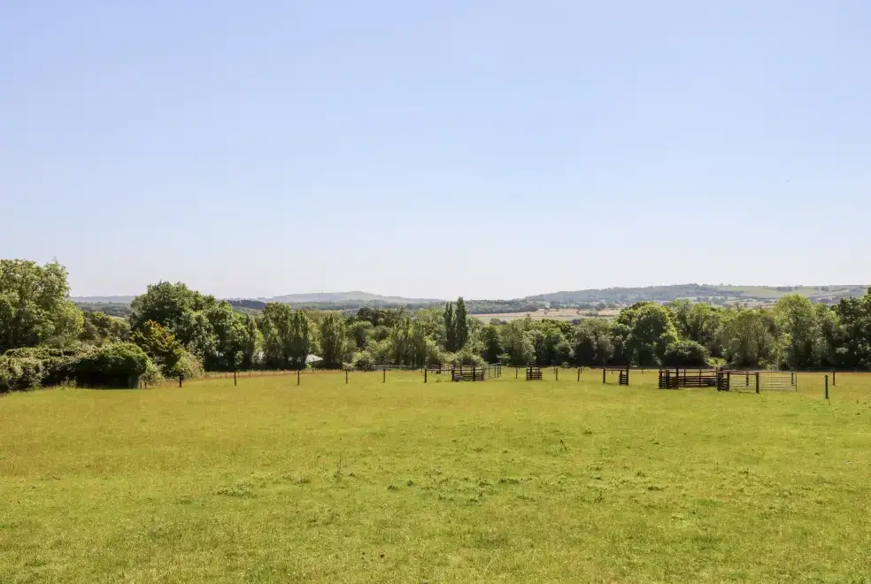 Countryside views at 2 The Stables