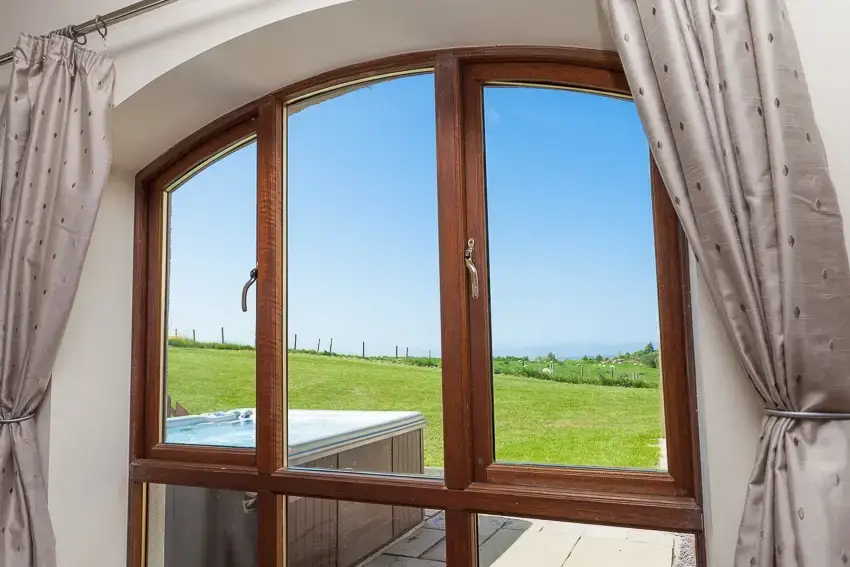 Countryside views at 3 Bedroom Rental at Williamscraig Holiday Cottages