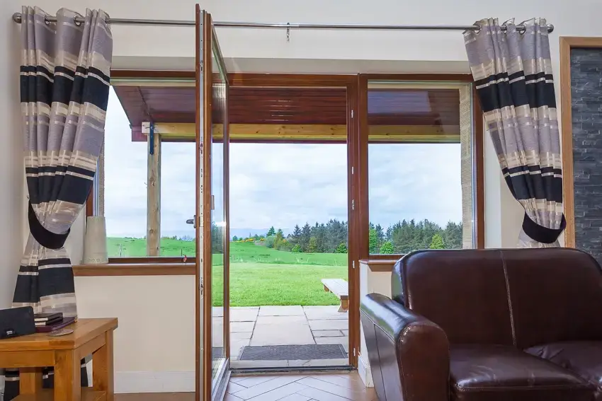 Countryside views at 3 Bedroom Rental at Williamscraig Holiday Cottages