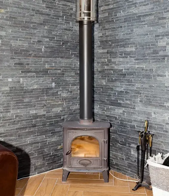 Firepit at 3 Bedroom Rental at Williamscraig Holiday Cottages