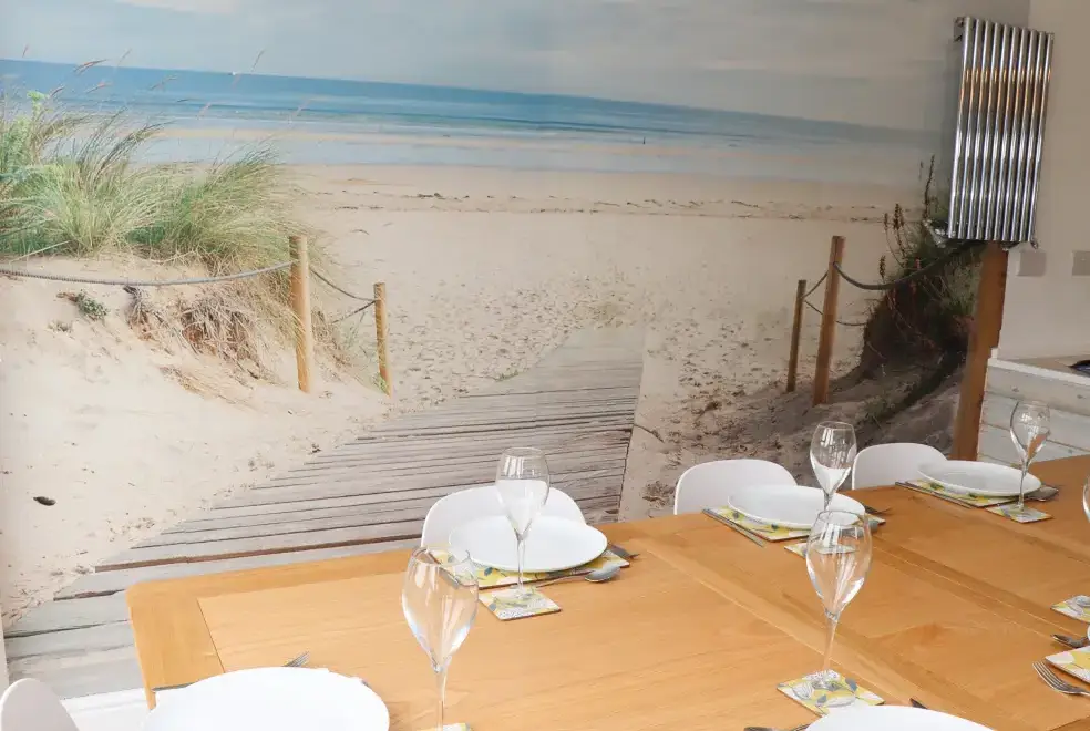 Dining room at 4 Roman Bank