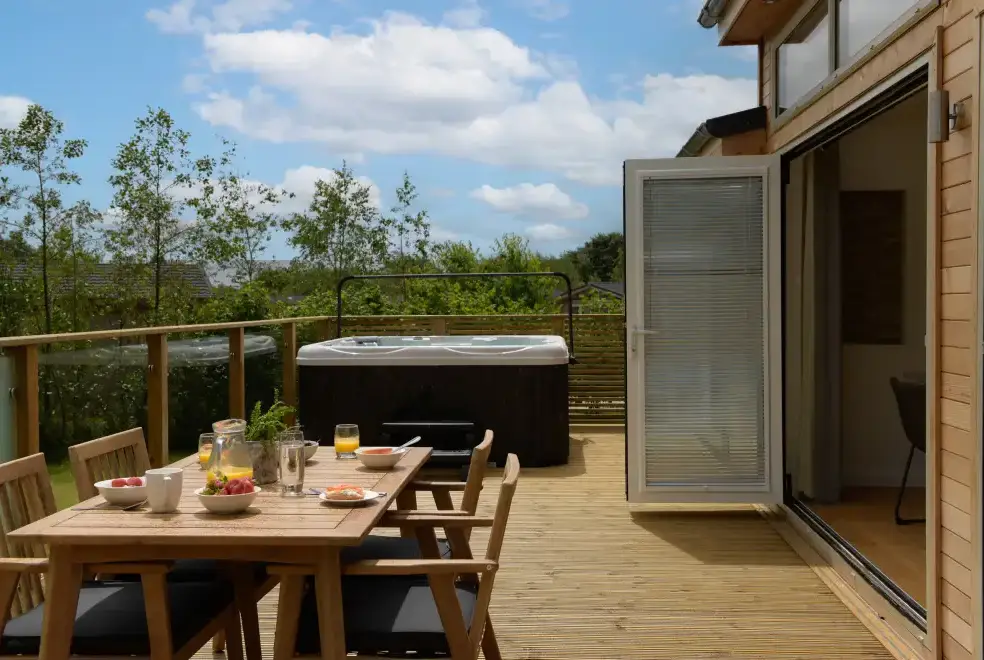 Decked area at 5 Southern Place