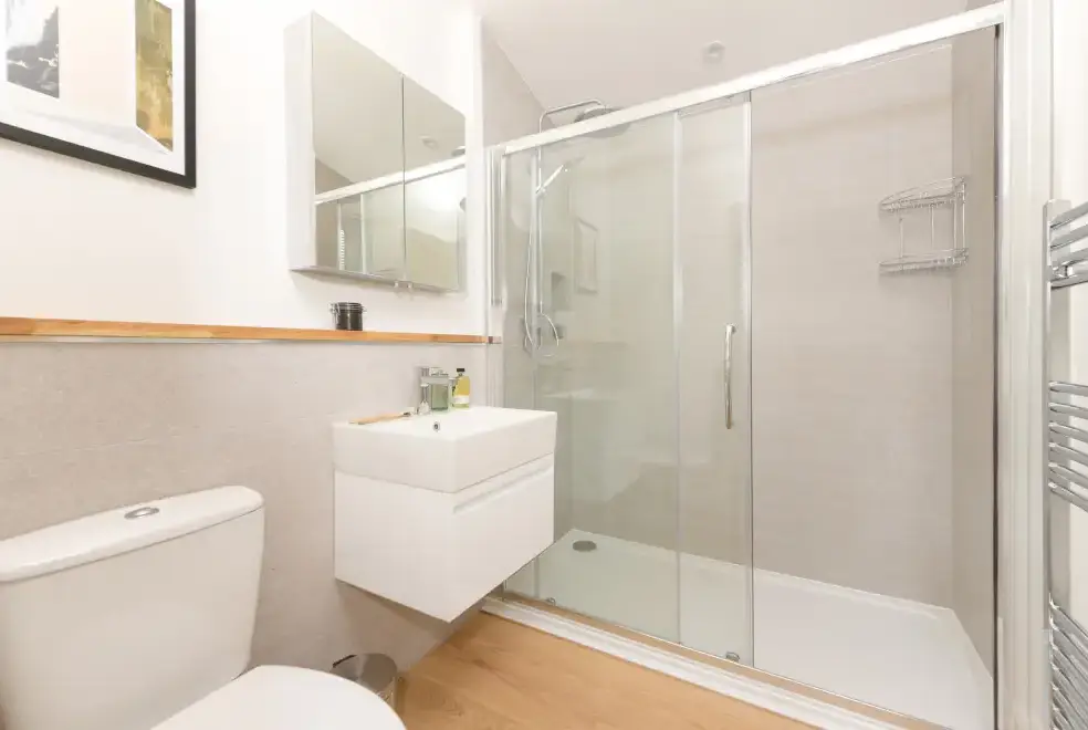 Shower room at 5 Southern Place