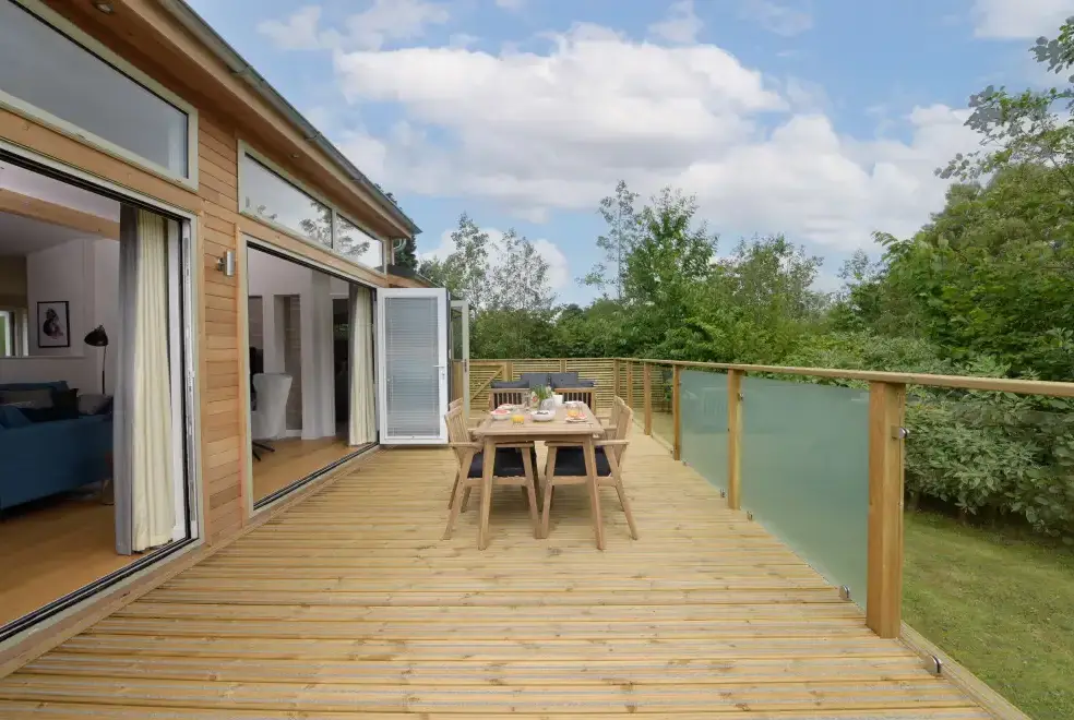 Decked area at 5 Southern Place