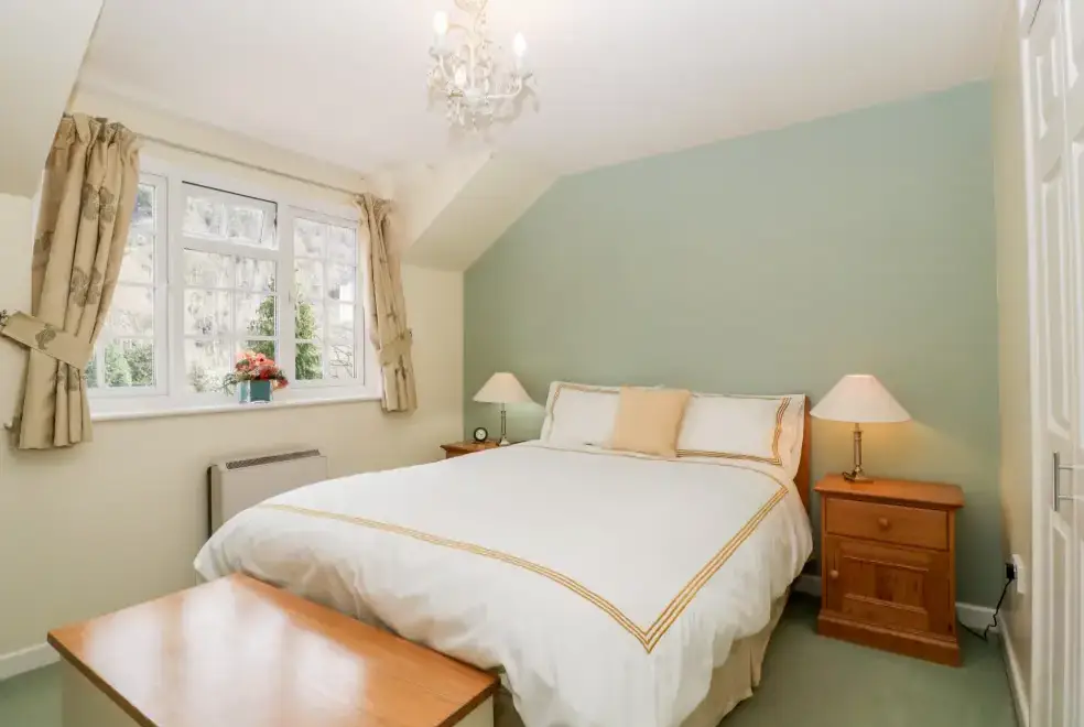 Bedroom at 5 Wye Rapid Cottages