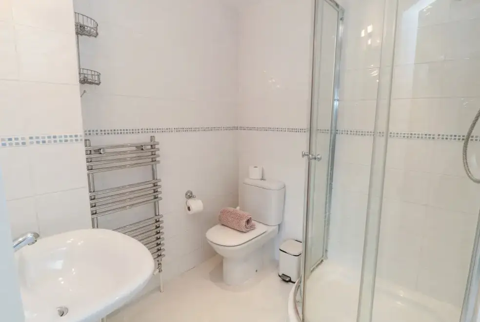 Shower room at 50 West Street Edelweiss