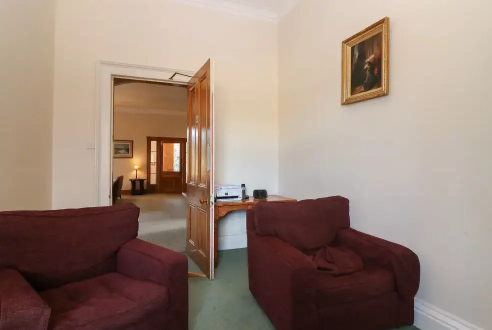 Lounge at 7 Bedroom Large Scottish Country House