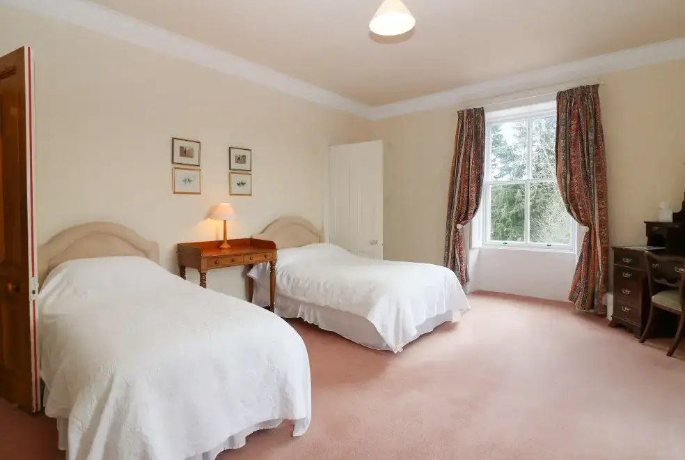 Bedroom at 7 Bedroom Large Scottish Country House