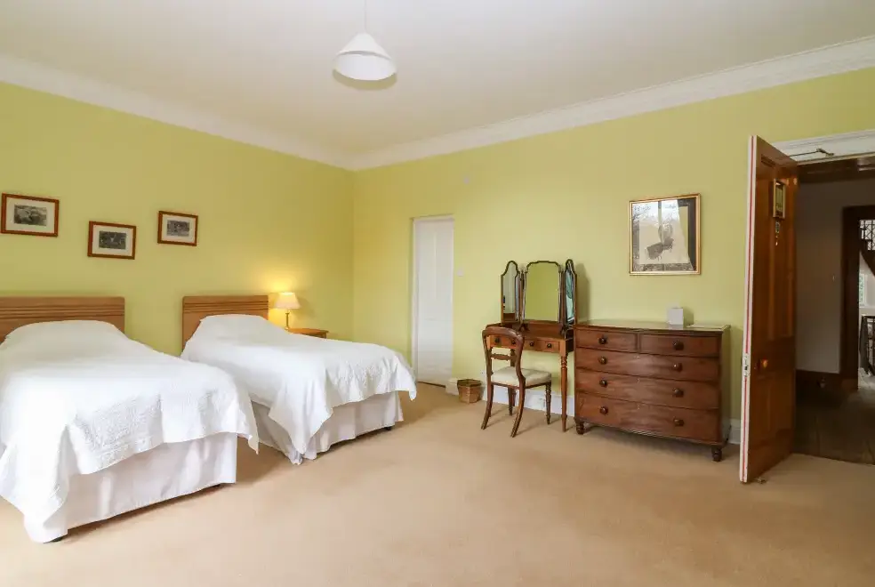 Bedroom at 7 Bedroom Large Scottish Country House