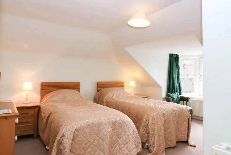 Bedroom at 7 Bedroom Large Scottish Country House