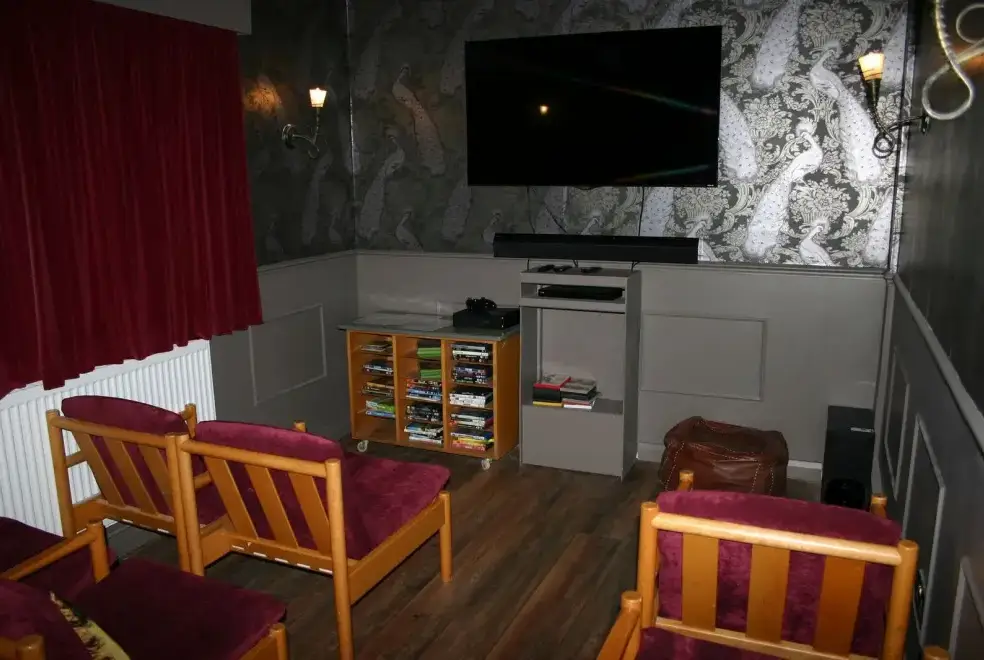 Cinema room at Agricola House