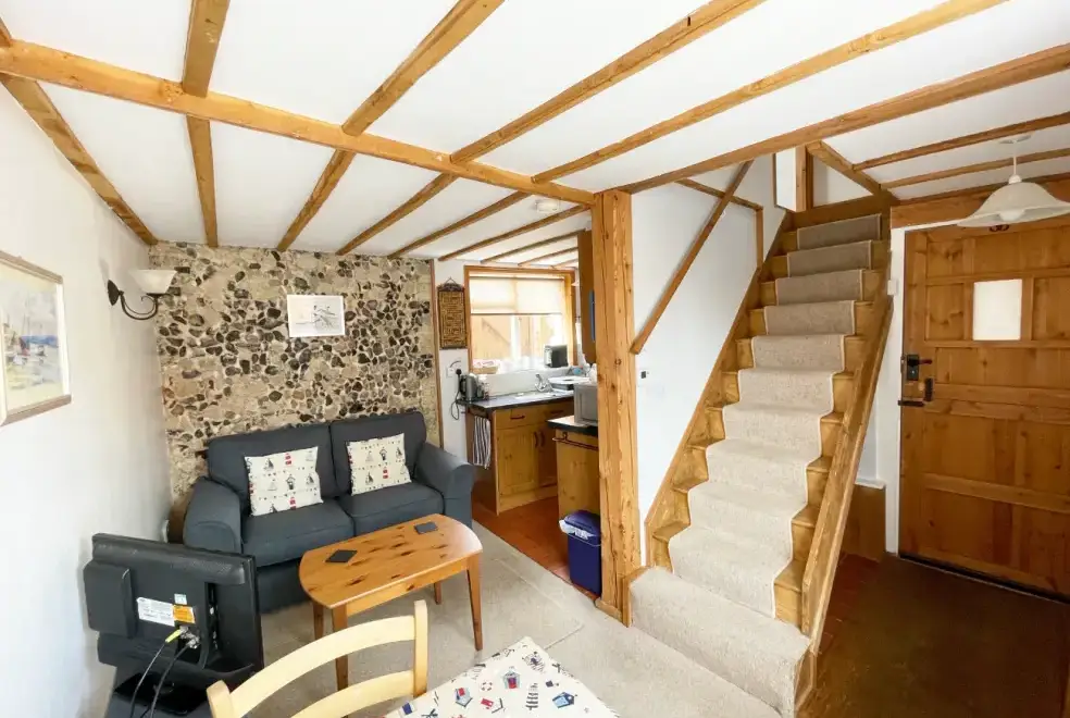 Open plan living area at All Seasons Cottage Breaks - Chapel Cottage