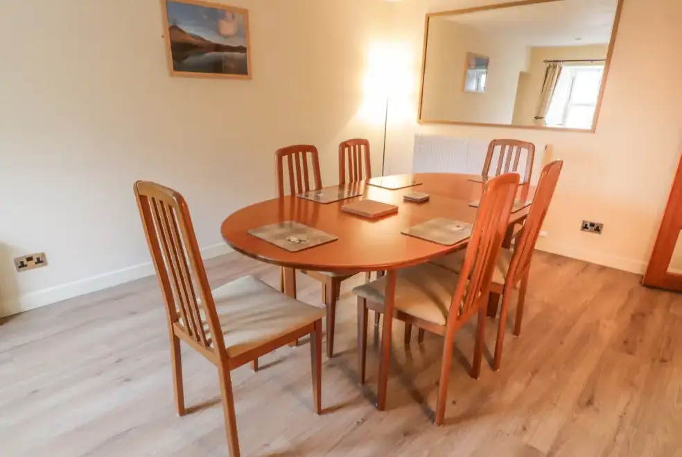 Dining room at Alma Cottage