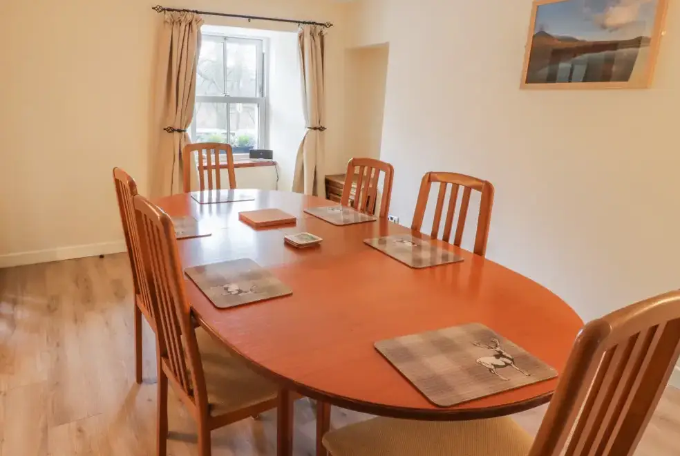 Dining room at Alma Cottage