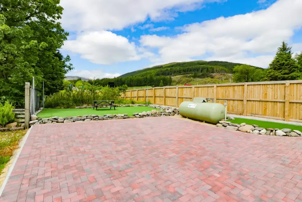 Countryside views at Alma Cottage