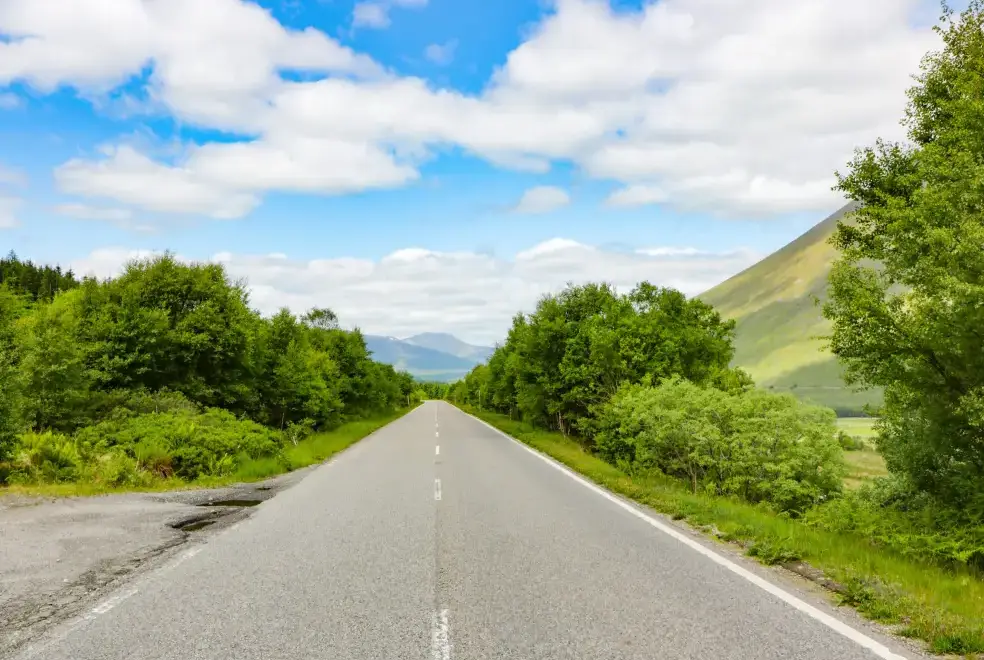 Countryside near Alma Cottage