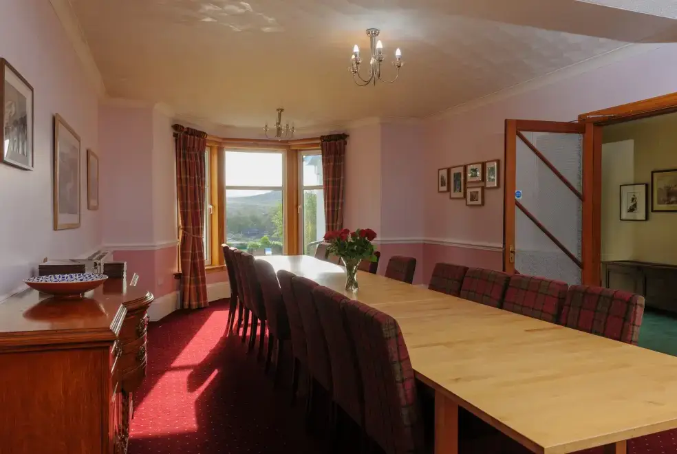 Dining room at Alvey House