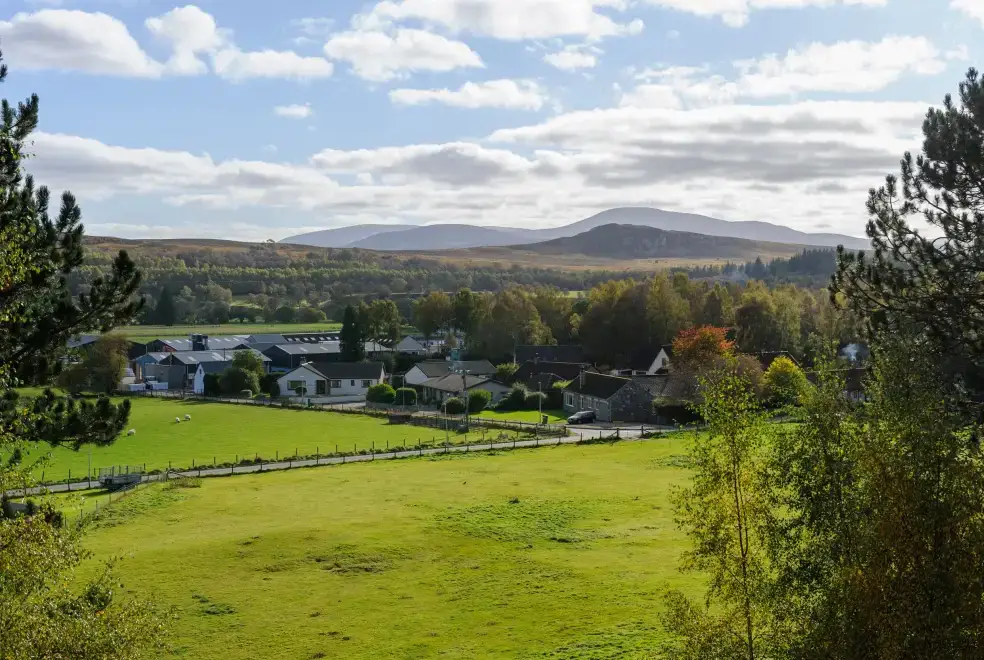 Countryside views at Alvey House