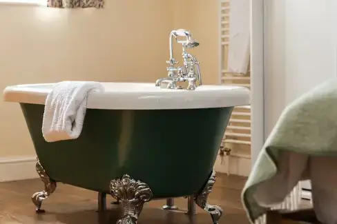 Family bathroom at Apple Cottage , Somerset