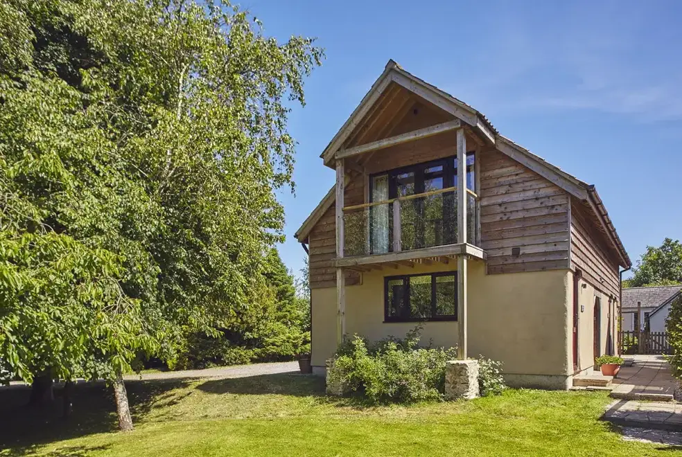 Apple Loft at Twistgates Farm Cottages, from the outside